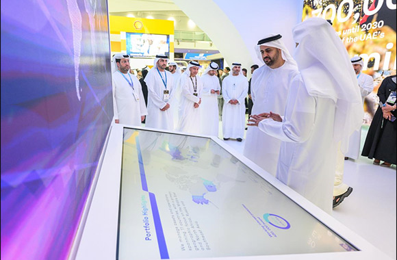 Theyab bin Mohamed bin Zayed visits ADIPEC 2023