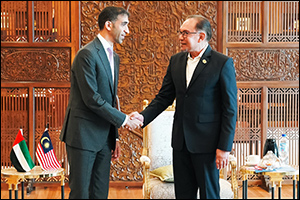 Malaysian PM Anwar Ibrahim received HE Al Zeyoudi as the UAE and Malaysia seek deeper trade and inve ...