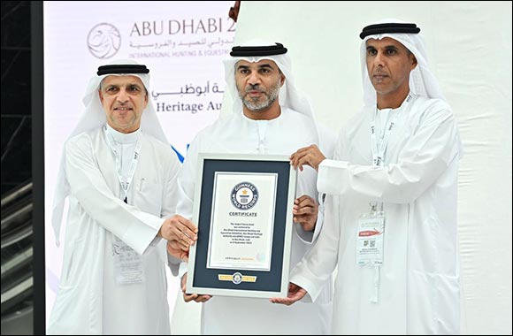 ADIHEX Soars to New Heights: Sets Guinness World Record with Largest Falcon Hood