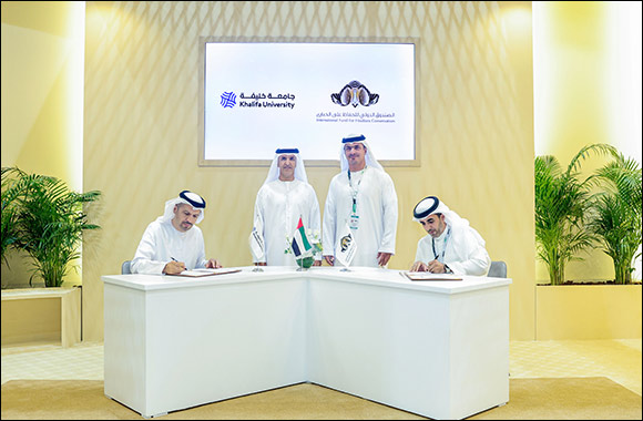 International Fund for Houbara Conservation signs a Memorandum of Understanding with Khalifa University at the Abu Dhabi International Hunting and Equestrian Exhibition