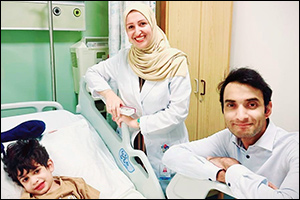 SKMC doctors perform UAE's first AFR implantation on five-year-old