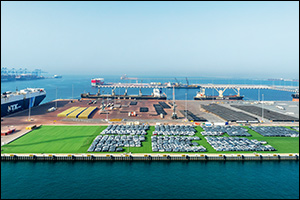 Ro-Ro Vehicle Volumes Grow by 30% in H1 at Autoterminal Khalifa Port, as AD Ports Group Extend Yard  ...