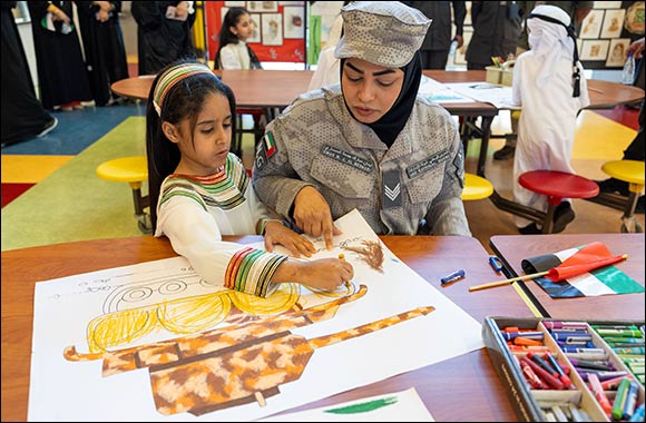 Delegation from "Union Fortress 10" Organizing Committee Invites Al Ain School Students to Attend Military Parade