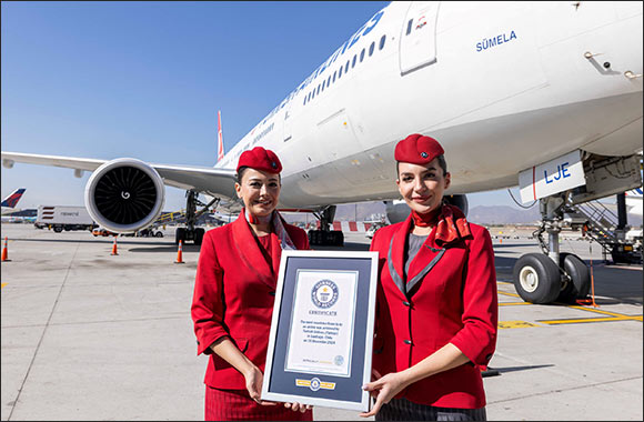 Turkish Airlines Sets Guinness World Records™ title for the “Most Countries Flown to by an Airline”