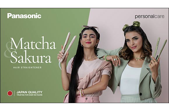 Panasonic Unveils Matcha Sakura Range of 2-in-1 Hair Straighteners